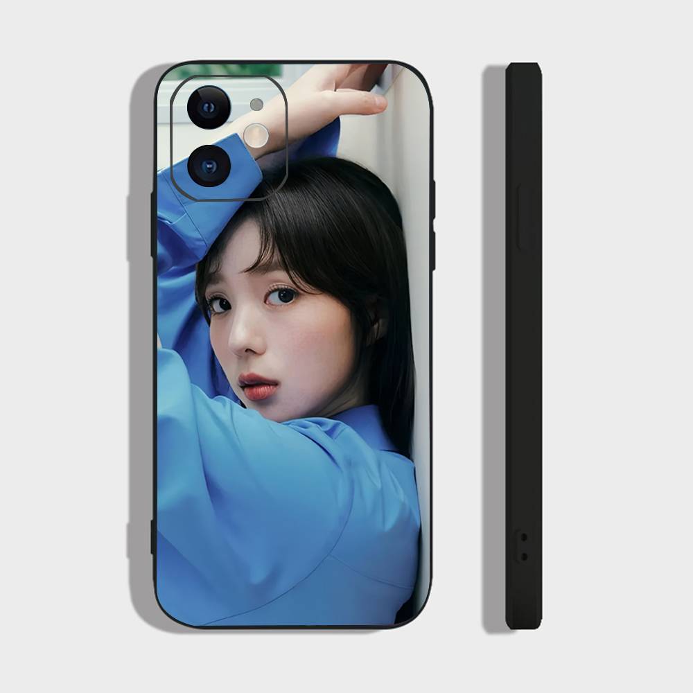 Чехол для телефона корейской знаменитости S-SOOBIN CHAE для IPhone 17 Air 16 15 14 13 Pro Max 11 12 Черный силиконовый чехол