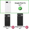 Coque pour Google Pixel 7a - Portefeuille Noir Rabat Clapet Aimanté Rangement Cartes Phonillico®