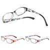 Vintage Flowers Ultra Light Frame Reading Glasses Anti-Blue Light Eyeglasses Eye Protection