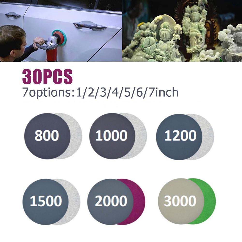 Шлифовальный диск для влажного/сухого шлифования Надежный шлифовальный диск на липучке