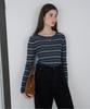JUCYJUDY Striped Wool Knit Pullover Jzkt021B