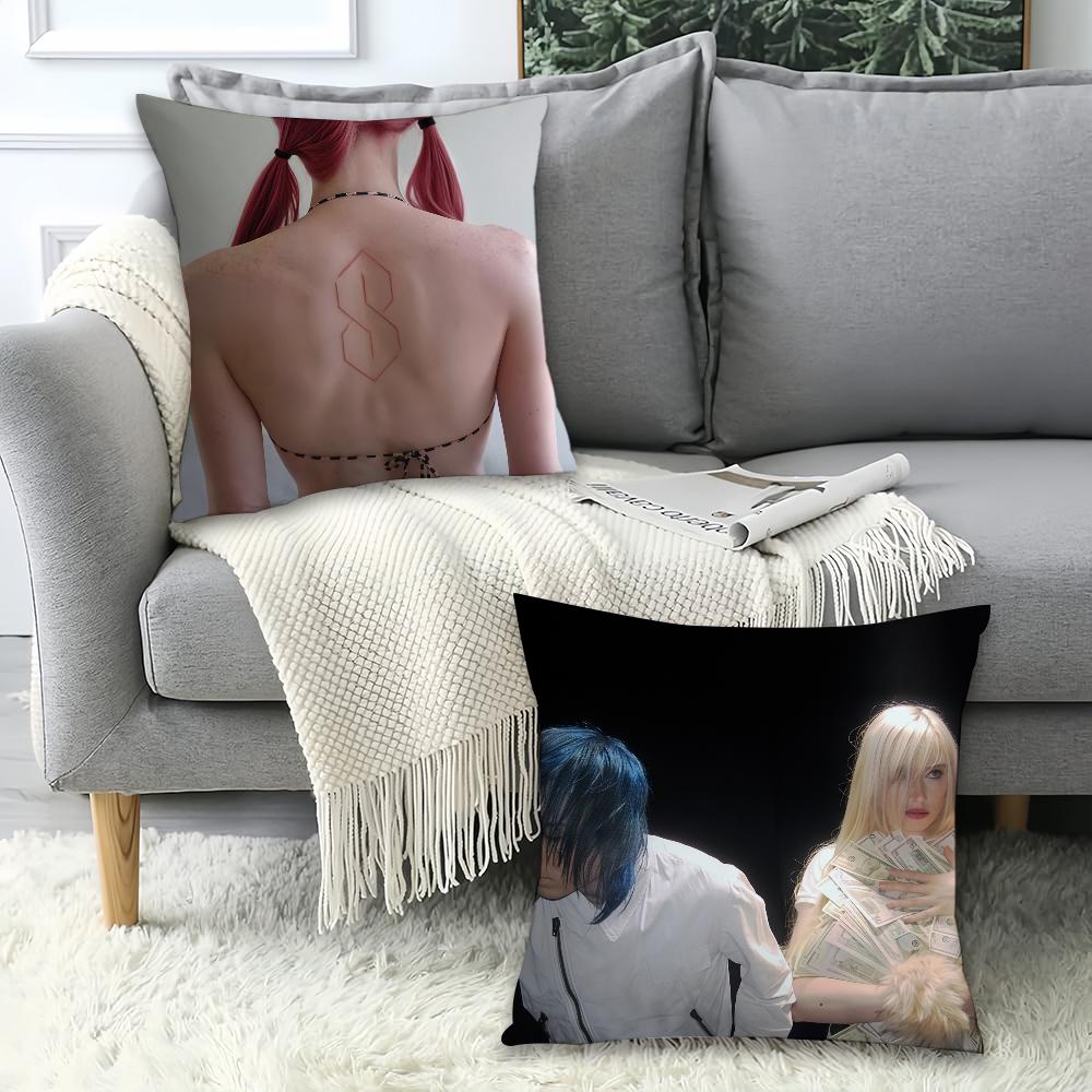 Music group F-Frost C-Children Pillow Case Office Cushions Suitable For Sofa Car Bedroom Decorative Cushion Cover
