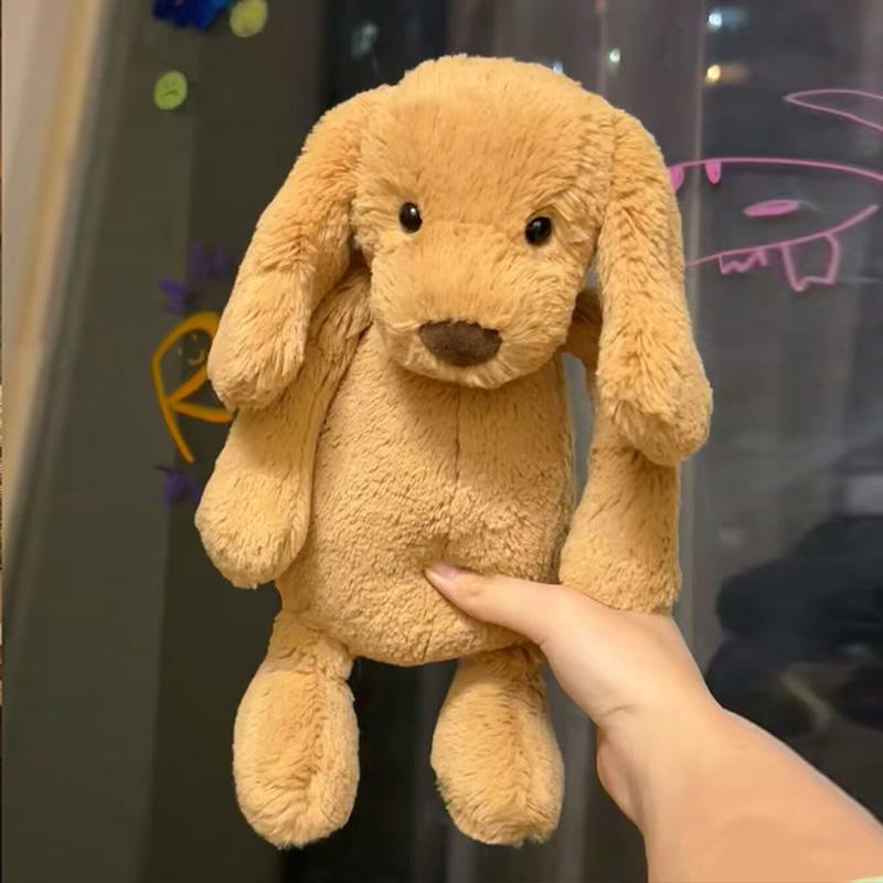 Yellow Droopy-eared Dog Plush Toy Animal Home Decoration High-quality And Comfortable Children's Birthday Gift Companion Gift