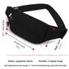 Multi-function Men Fanny Phone Pack Sports Style Running Waist Bag Crossbody Chest Bag  Marathon