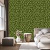 Olive Green Leather Wallpaper for Living Room and Bedroom 50x1000