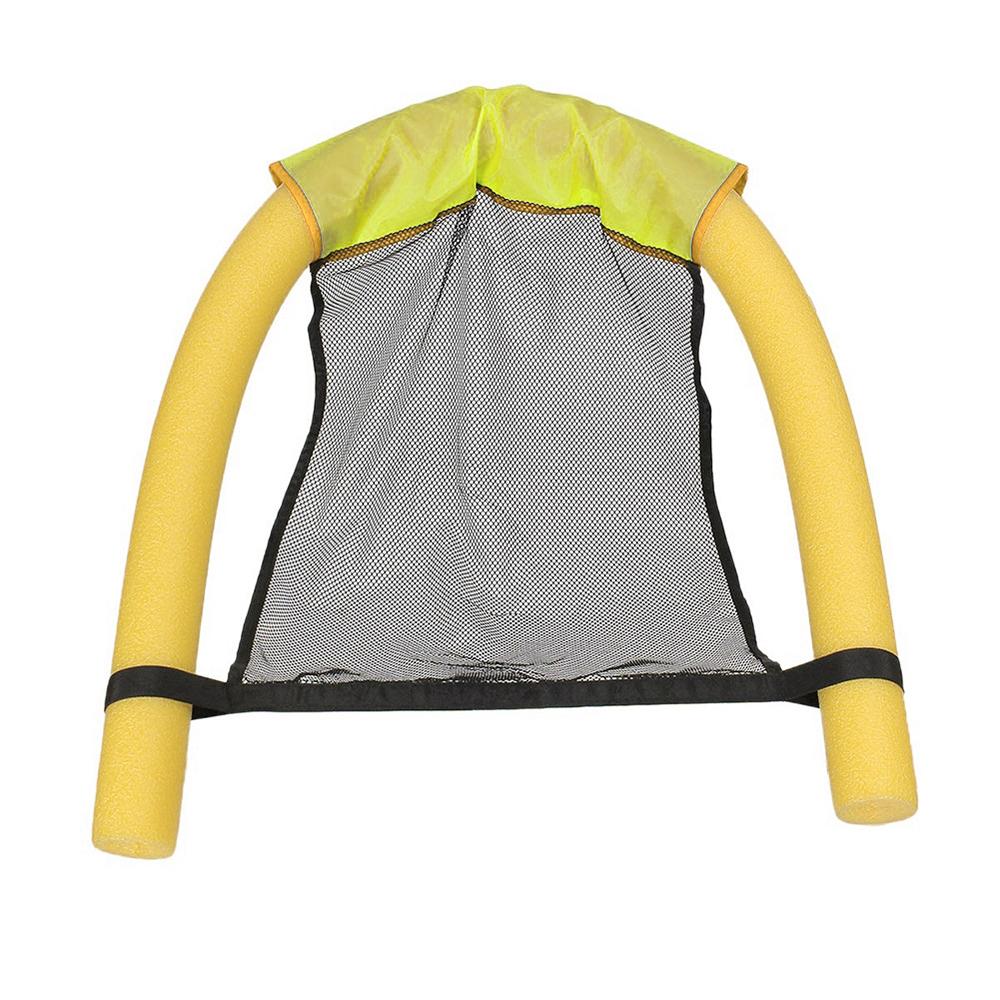 Стул с лапшой для бассейна, водный гамак, стул для взрослых и детей, портативный сетчатый стул с плавающей запятой для плавания