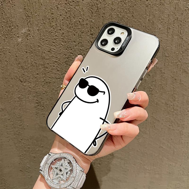 Silicone Case For Oppo A60 A18 A58 A78 A79 iPhone 17 16 15 14 13 12 11 Samsung A06 A16 A26 A36 A56 Cover DIY Painted Cartoon Shockproof Phone Bumper
