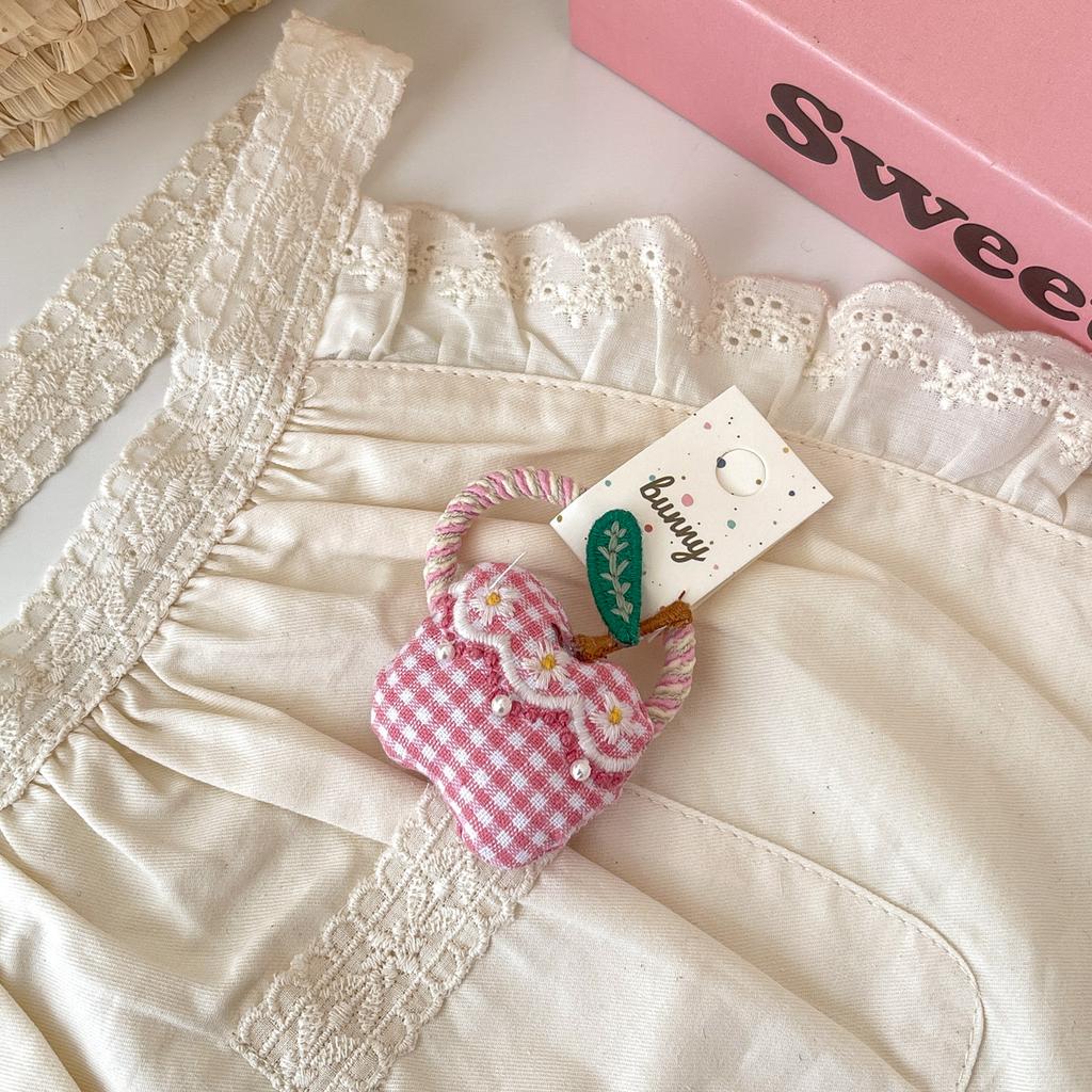 Мультяшные милые заколки для волос с кроликами, тканевые кружевные детские BB-заколки, заколки для волос для маленьких девочек, детские аксессуары для волос, головные уборы, зажимы для волос