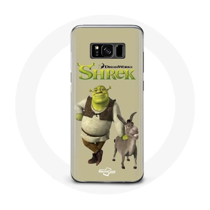 Coque pour Samsung Galaxy S8 Shrek et l'âne Film
