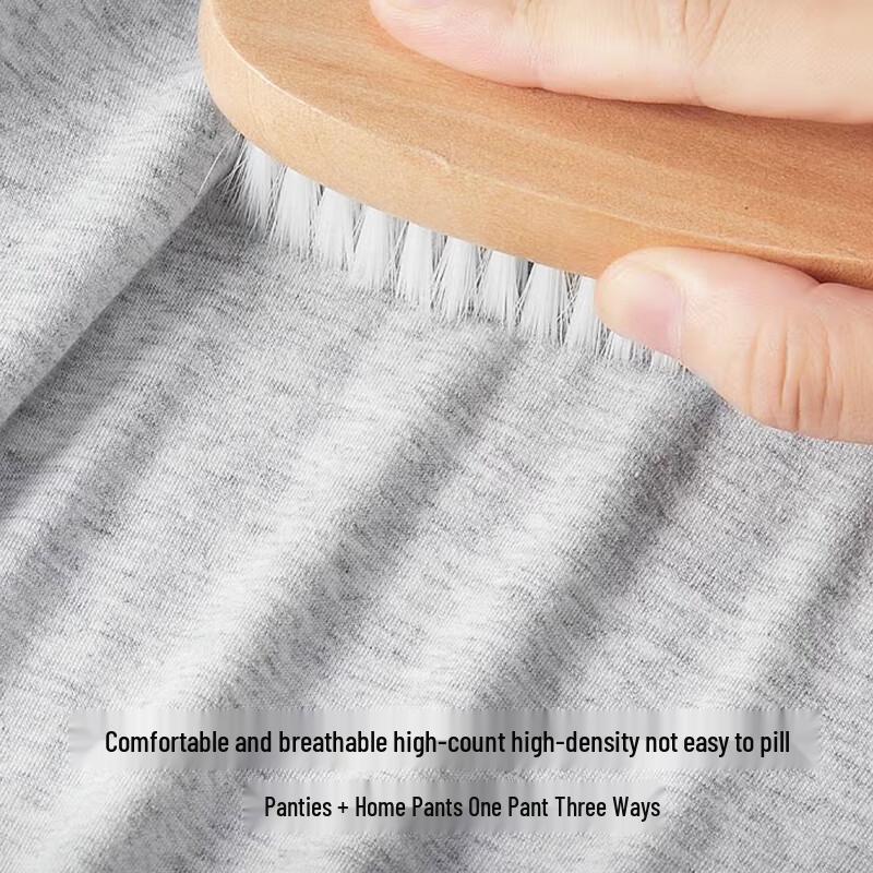 LANGSHA Мужские боксеры для отдыха из чистого хлопка