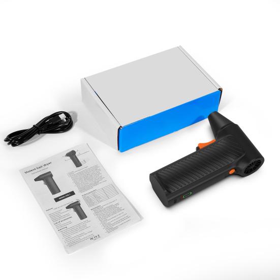 Воздуходувка 110000 об/мин Регулируемая скорость USB перезаряжаемый бесщеточный мотор пылеудаляющий фен компактный