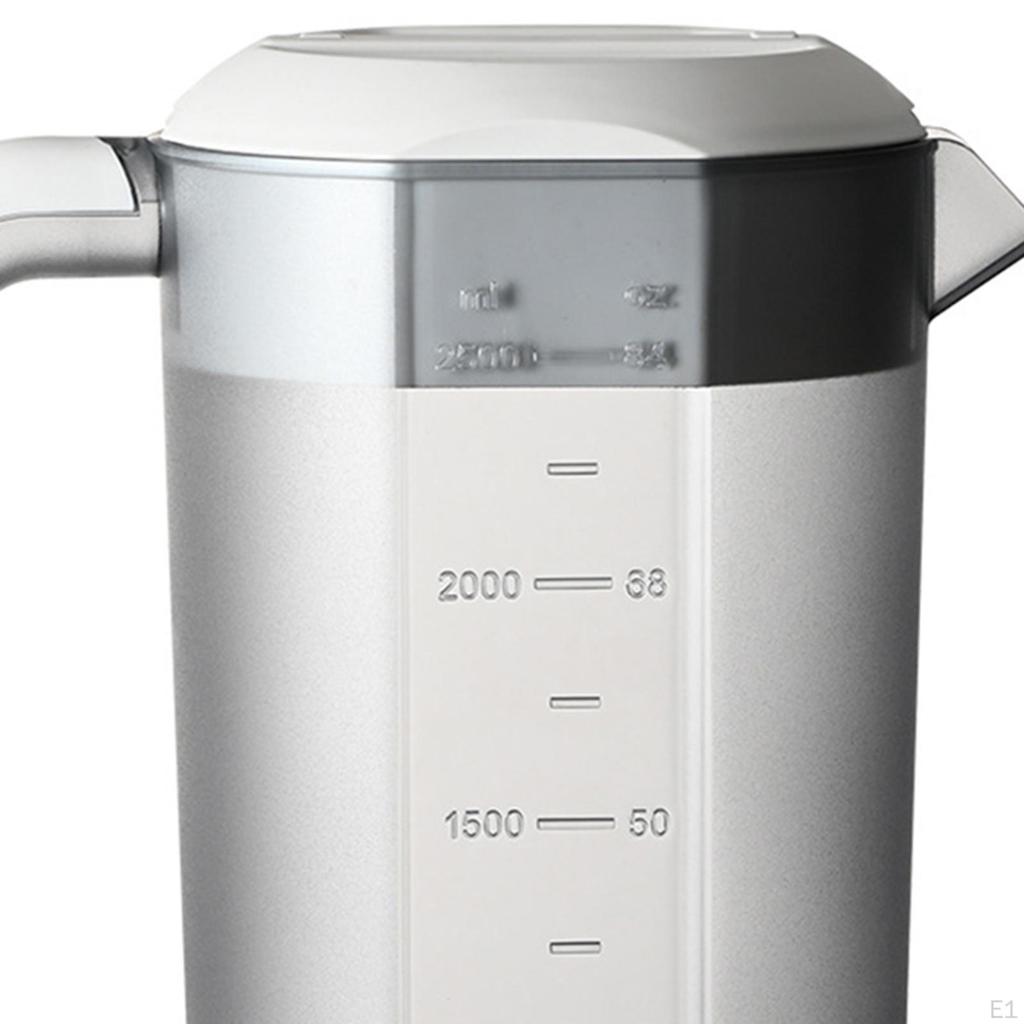 Water Pitcher Beverage Carafe Multifunctional with Spout Iced Tea Drink Container for