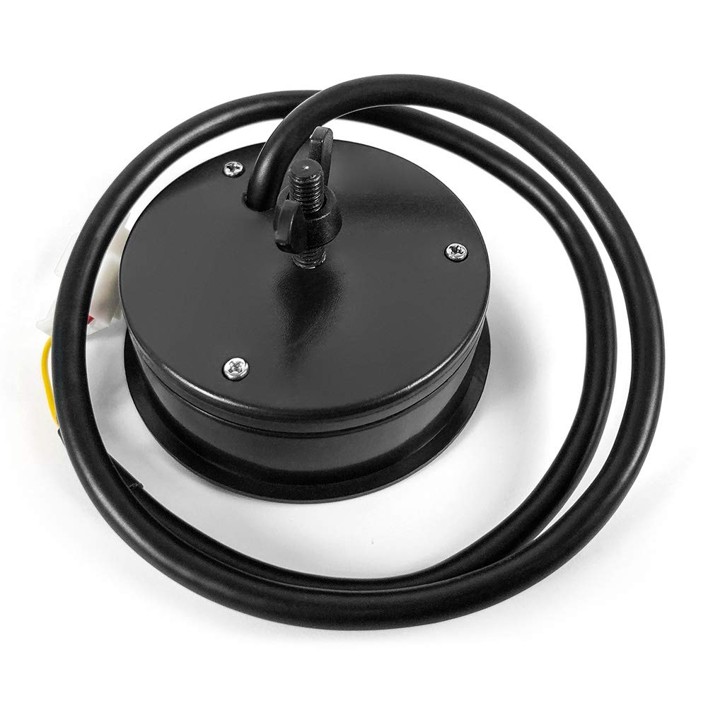 QWORK Battery Monitor Voltmeter Ammeter, Voltage Range 8V-80V and up to 500A, Voltage Current Meter with 13 ft  Cable