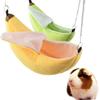 Banana Hamster Bed House Hammock Warm Squirrel Hedgehog Bed House Cage Nest Hamster Accessories