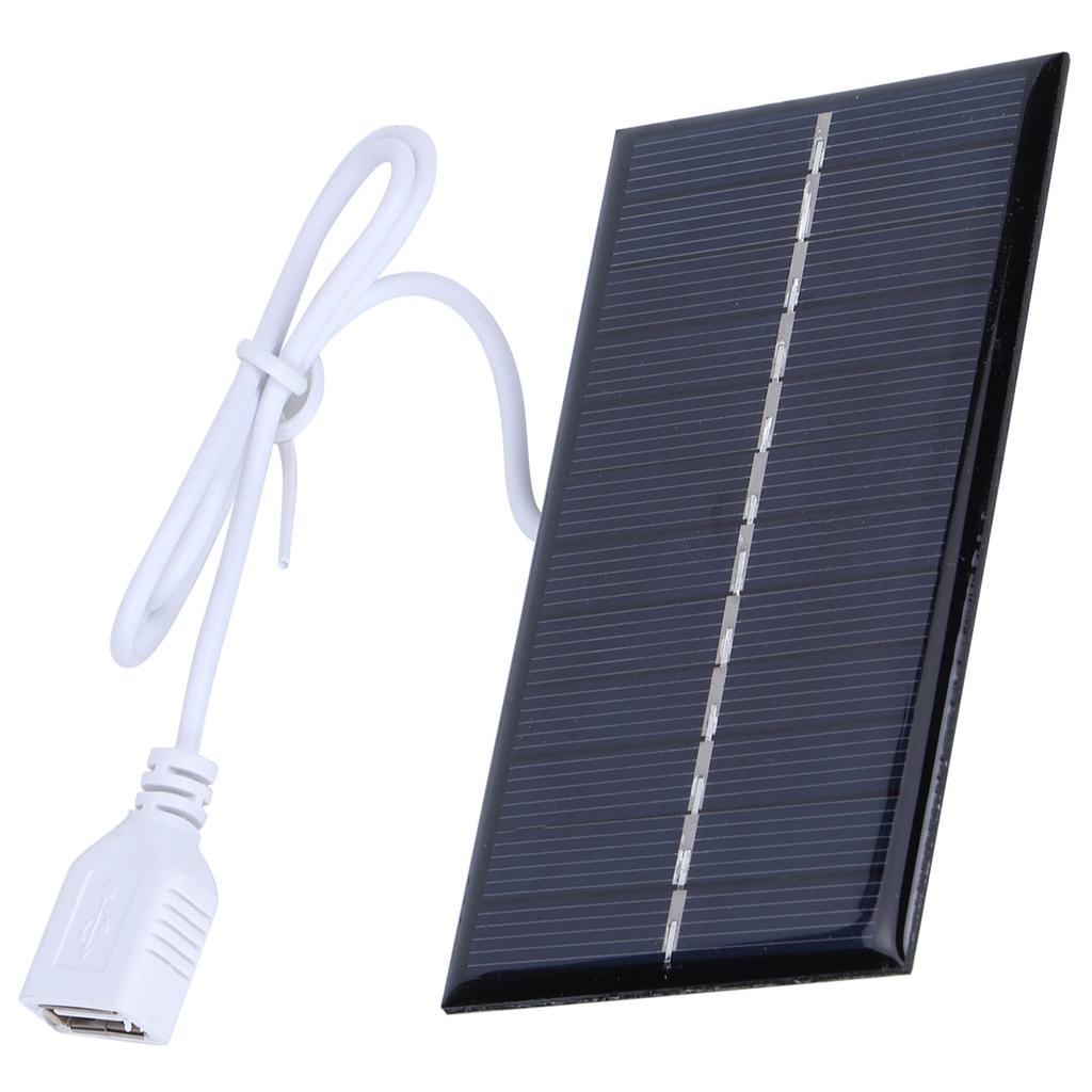 1W 6V Solar Panel Polysilicon DIY Solar Charging Board for Toys Lamps Water Pumps