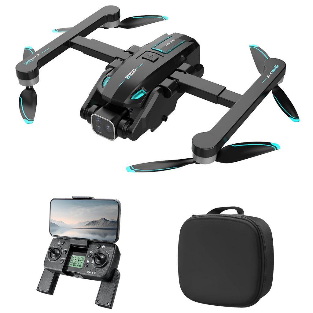 GPS Remote Control Quadcopter with Dual Camera 8K 180 Degrees  ESC Up/Down/Flat Camera Remote Control