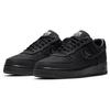 Nike Stussy X Air Force 1 Low Triple Black Unisex Sneakers CZ9084-001