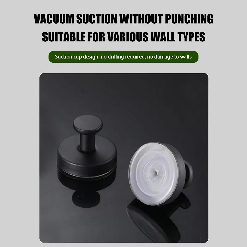 Glass Wreath Suction Cup Hook, 2025 New Drill-free Suction Cup Hook, Front Door Wreath Hook, Shower Bathroom Mirror Metal Towel Hook