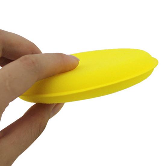 12 шт., губка для вощения, автомобильная круглая пенопластовая полировальная губка, ультрамягкая губка для ухода за воском, полировальная губка, автоаксессуары