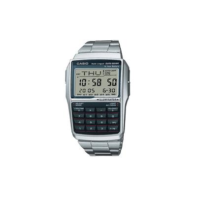 YOUTH Series - Digital Calculator, Retro Calculator, Multi-function, Quartz Movement, Stainless Steel Strap, Japanese and Korean DBC-32D-1A