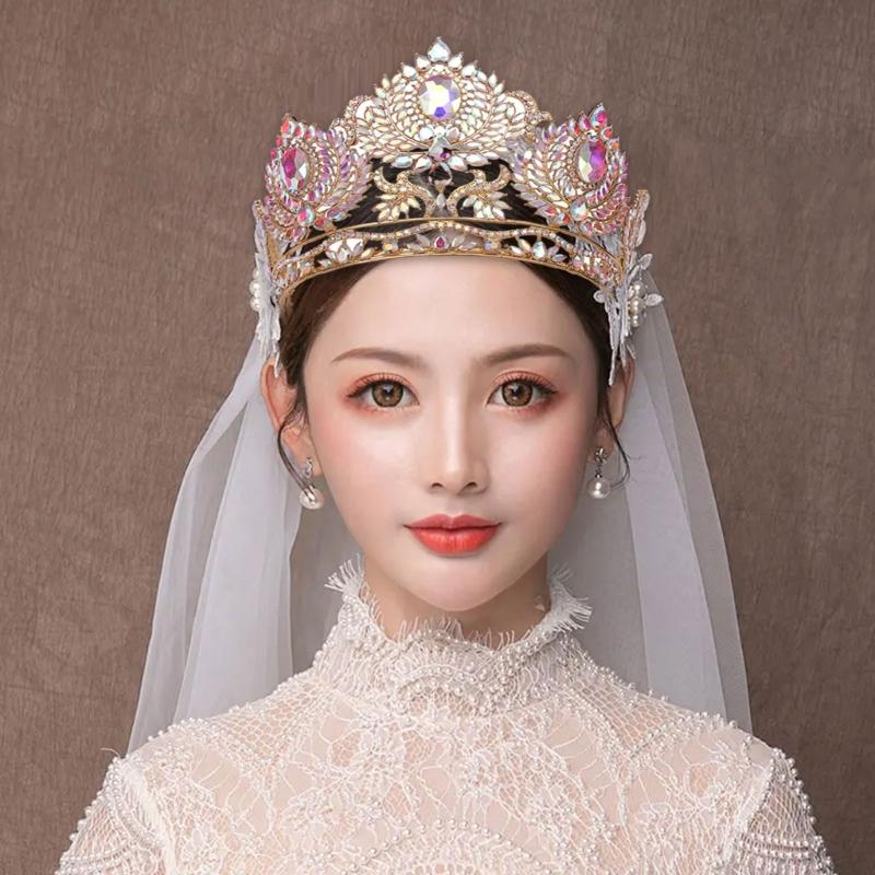 Элегантные хрустальные короны с гребнем для женщин. Красивые тиары принцесс для дня рождения и особого торжества