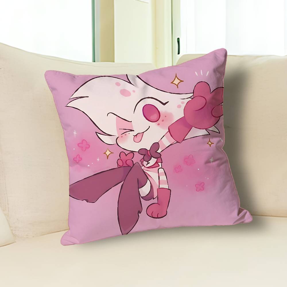 A-Angel D-Dust H-HazbinsS-S Наволочки для Спальни Гостиной Дивана Домашний Декор Полиэстеровая Наволочка на Подушку на Молнии