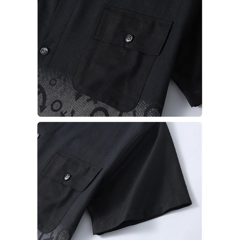 Рубашка больших размеров, мужская рубашка из чистого хлопка с длинными рукавами, свободная мужская рубашка больших размеров, мужская одежда больших размеров 4XL-11XL