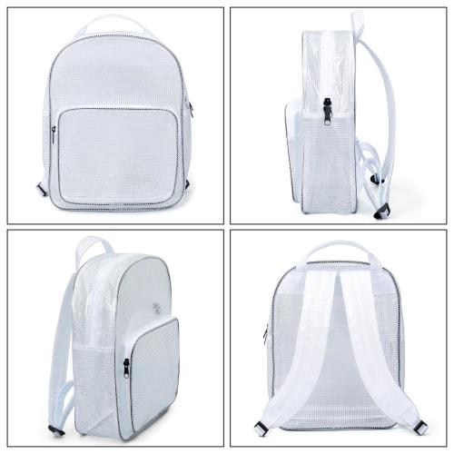 NOTAG Engineer Bag, Backpack, Transparent PVC, Anti-Static, Clean Room, A4 Size, Vinyl, Large Capacity, Waterproof, Durable, Long-Lasting, for Work