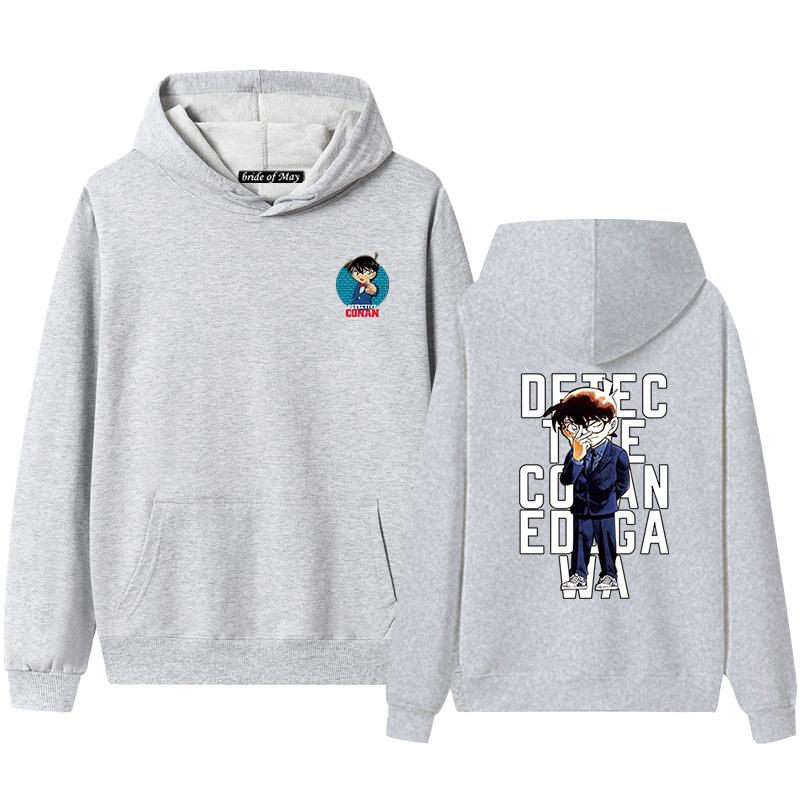 Мужские и женские толстовки Detective Conan Riman, толстовки, утолщенные в парном стиле