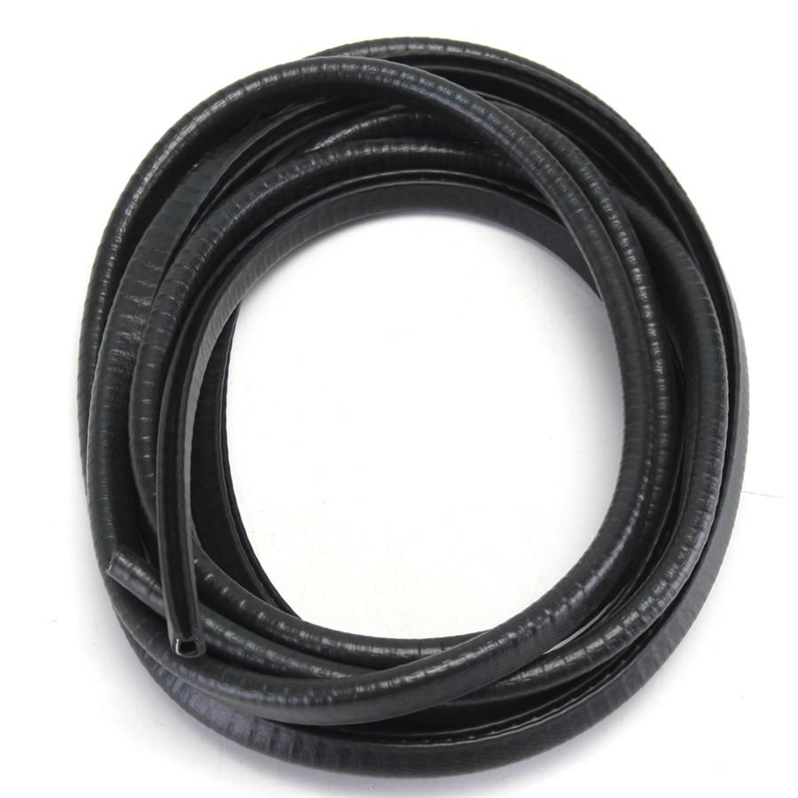 1x 4,5 м Защита кромки автомобиля U-образная резиновая защита двери автомобиля от шума, пыленепроницаемая