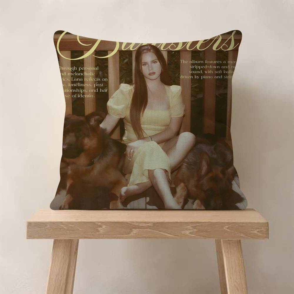 Lana Del Rey Hot Music Album Cushion Cover 30x50 Polyester Sofa Cushions Decorative Throw Pillows Home Decoration Pillowcover