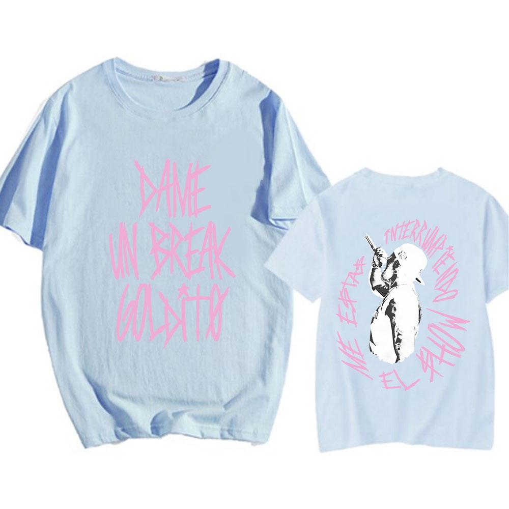 Футболка Jhayco VIDA ROCKSTAR с круглым вырезом, повседневная мужская/женская, летняя, высококачественная, мягкая, хлопковая футболка