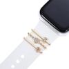 Creative Diamond Bracelet Watch Band Ornament Strap Accessories Decorative Ring Wristbelt Charms