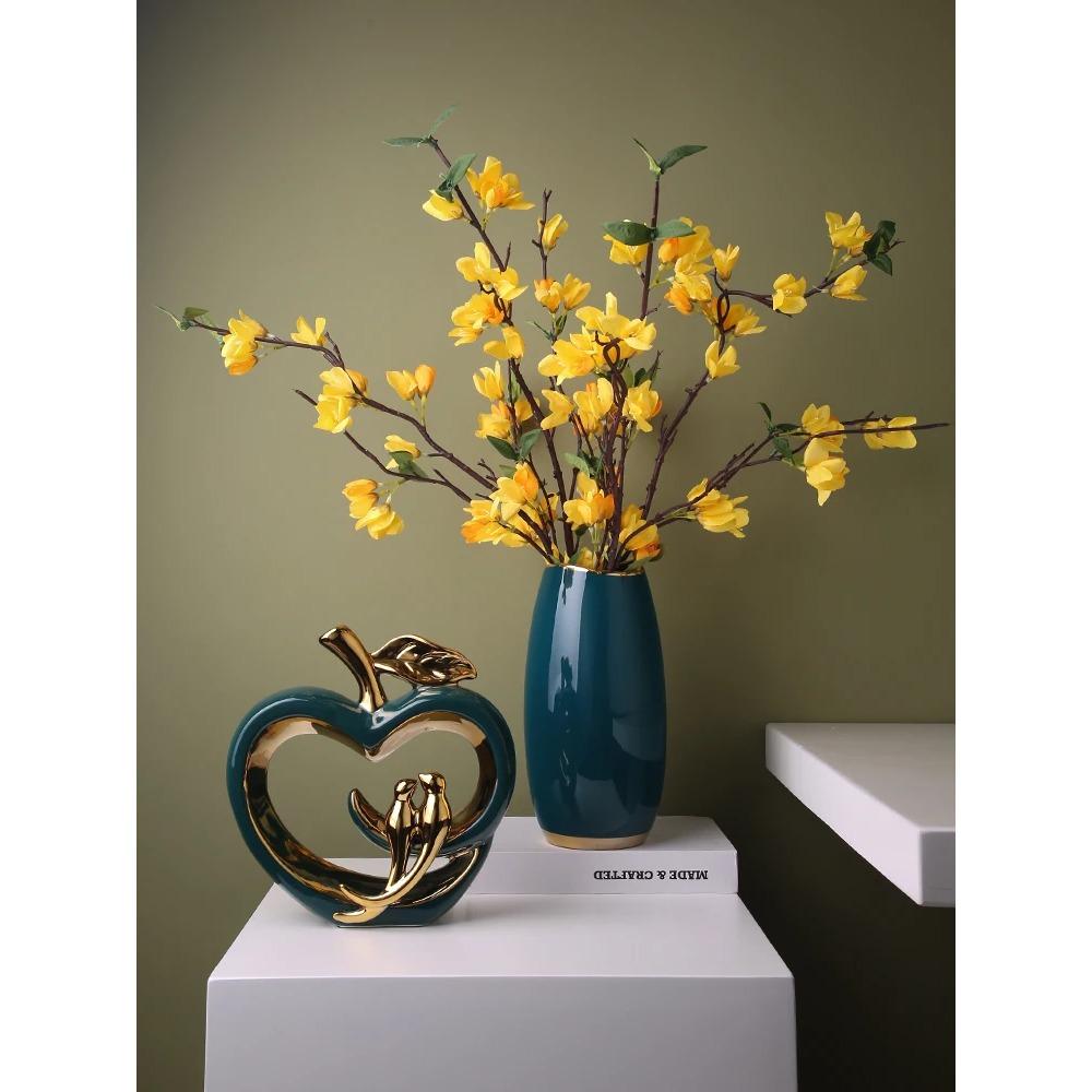 Керамические пустотелые изделия Яблоко Золотая птица Моделирование животных Керамические изделия ручной работы Мебель Украшения для дома Аксессуары Статуэтки