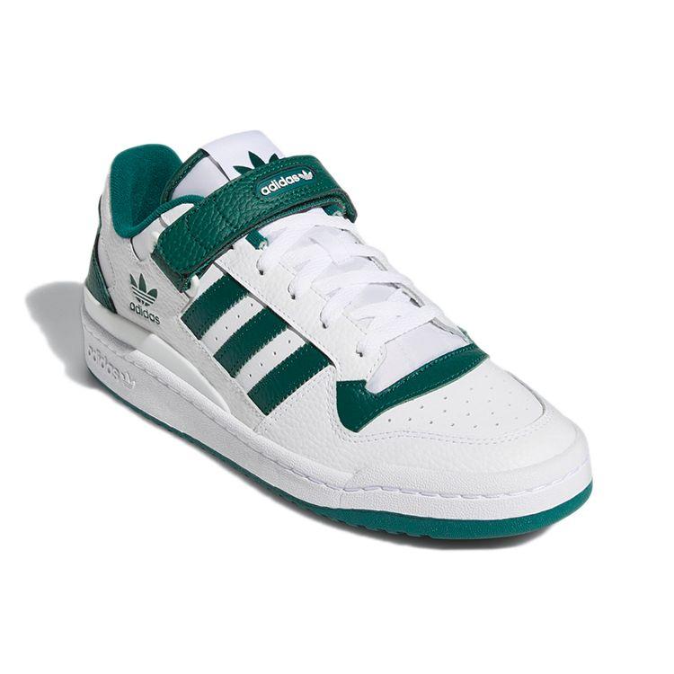 adidas Forum Low White Collegiate Green Кроссовки унисекс Cloud-White GY5835
