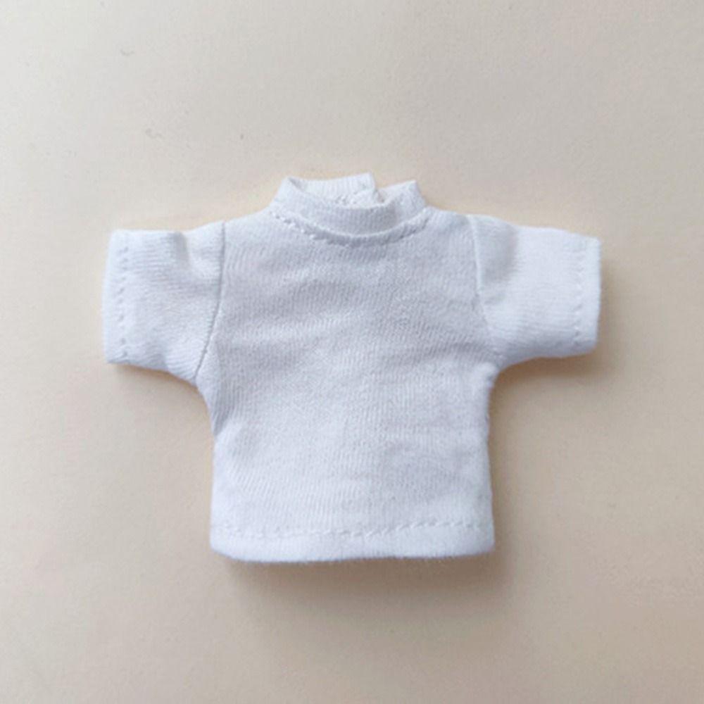 Pants T-shirt Suits for Obitsu11 Doll Denim Pants Fashion Overalls Doll Clothes Knitted Tops