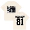 Heated Rivalry Ilya Rozanov Hollanov 81 Vintage Oversized T Shirts Get In Loser Were Going To The Cottage Graphic TShirt