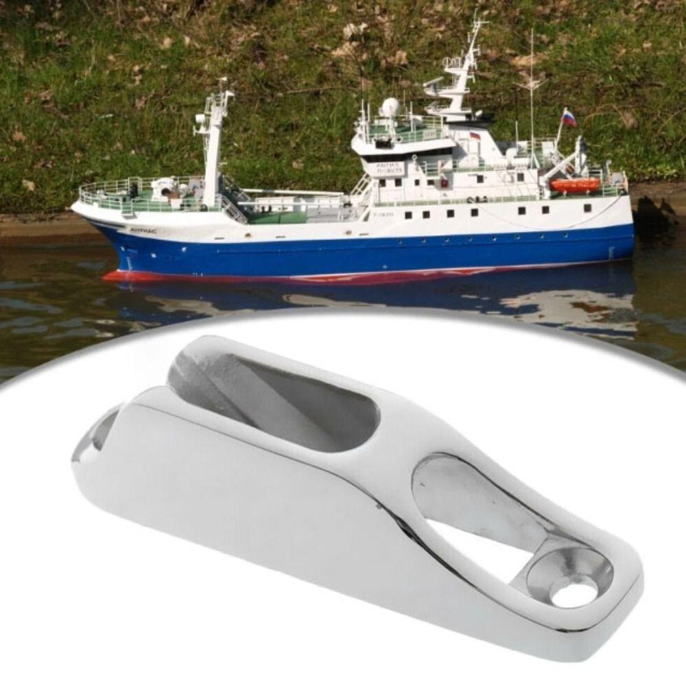Heavy Duty Rope Cam Cleat Mirror Polish Boat Mooring Cleat Secure Fastener Yacht Accessories Boat