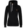 Womens Sports Jacket with Side Zipper Hooded Cardigan