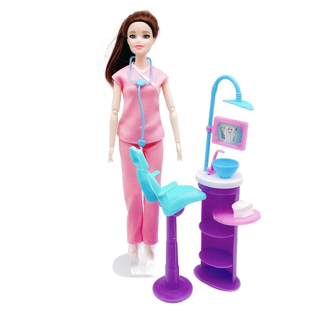 1 Набор Костюм для Кук Косплей Сцена Доктор/Медсестра Одежда для Кукол BJD Платье для Кук Детские Игрушки