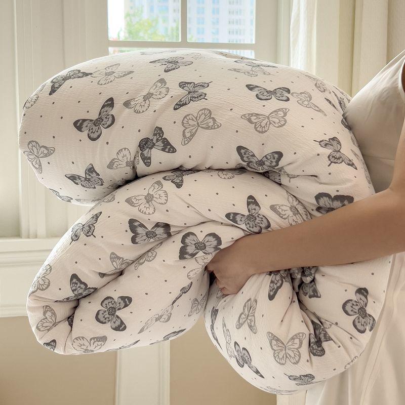 Thick Warm Winter Quilt - Soft, Skin-Friendly, Machine Washable, Ideal for Student Dormitory