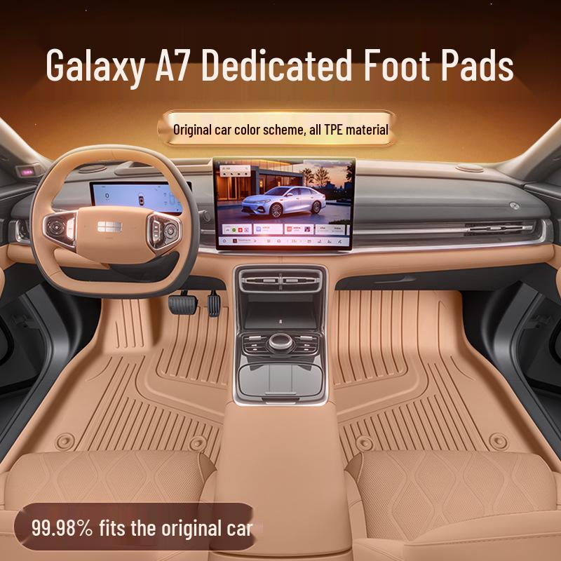 Коврики для Geely Galaxy A7 (2025) - Аксессуар для модификации интерьера автомобиля из ТПЭ