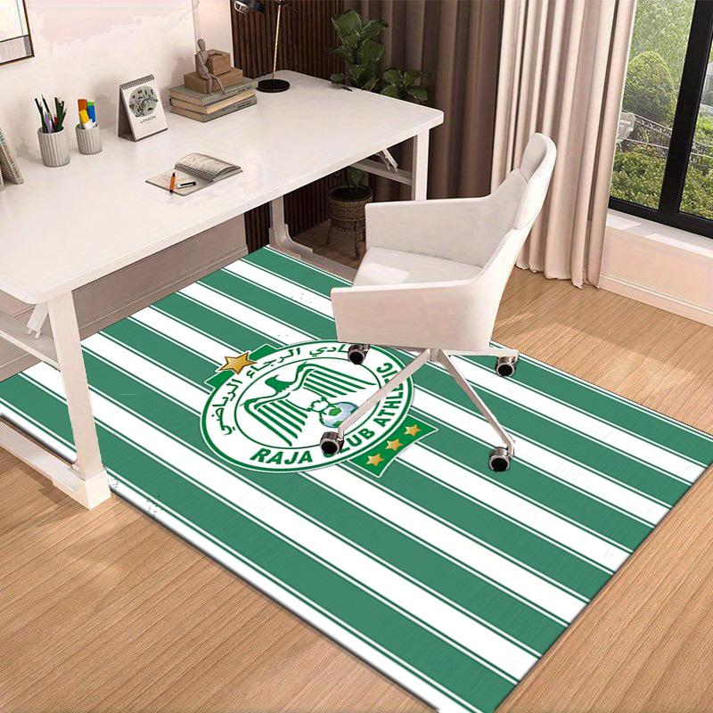 Raja Club Athletic Crest Area Rug Office rug, Chair Rug, Decor Carpet Livingroom bedroom Mat, Large Size Fan gifts Christmas gifts