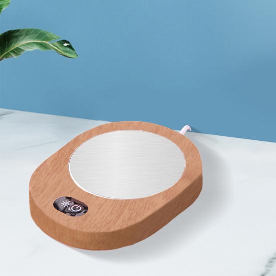 Electric Thermostatic Coaster Coffee Mug Warmer with Auto Shut Off Energy Efficient Waterproof Smart Electric Beverage Cup Warmer