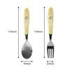 Leburn Domestic Sweet and Sour Catch Tiniping Rich Spoon + Fork + Proof Chopsticks Full Set Posil Ping, популярный персонаж в Корее