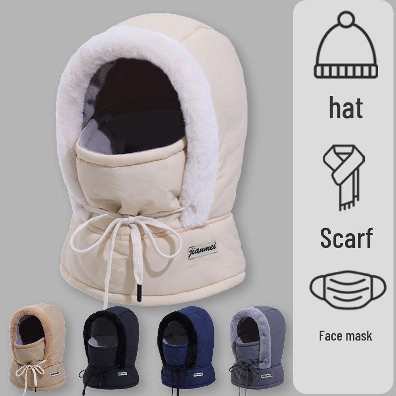 Мужская и женская шапка-ушанка с флисовой подкладкой: Ветрозащитный, Снегозащитный, для катания на лыжах и велоспорта на открытом воздухе.