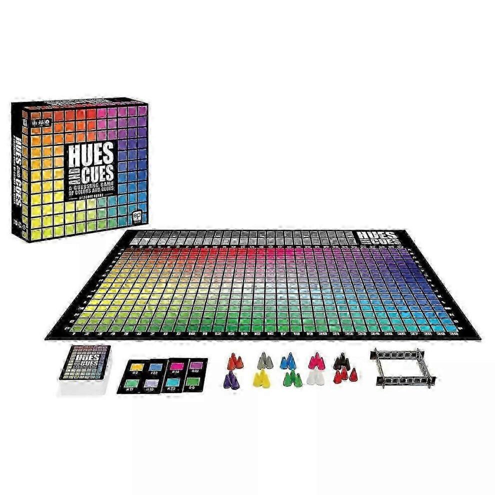 2025 Hues and Cues Board Game for 3-10 Players Ages 8+