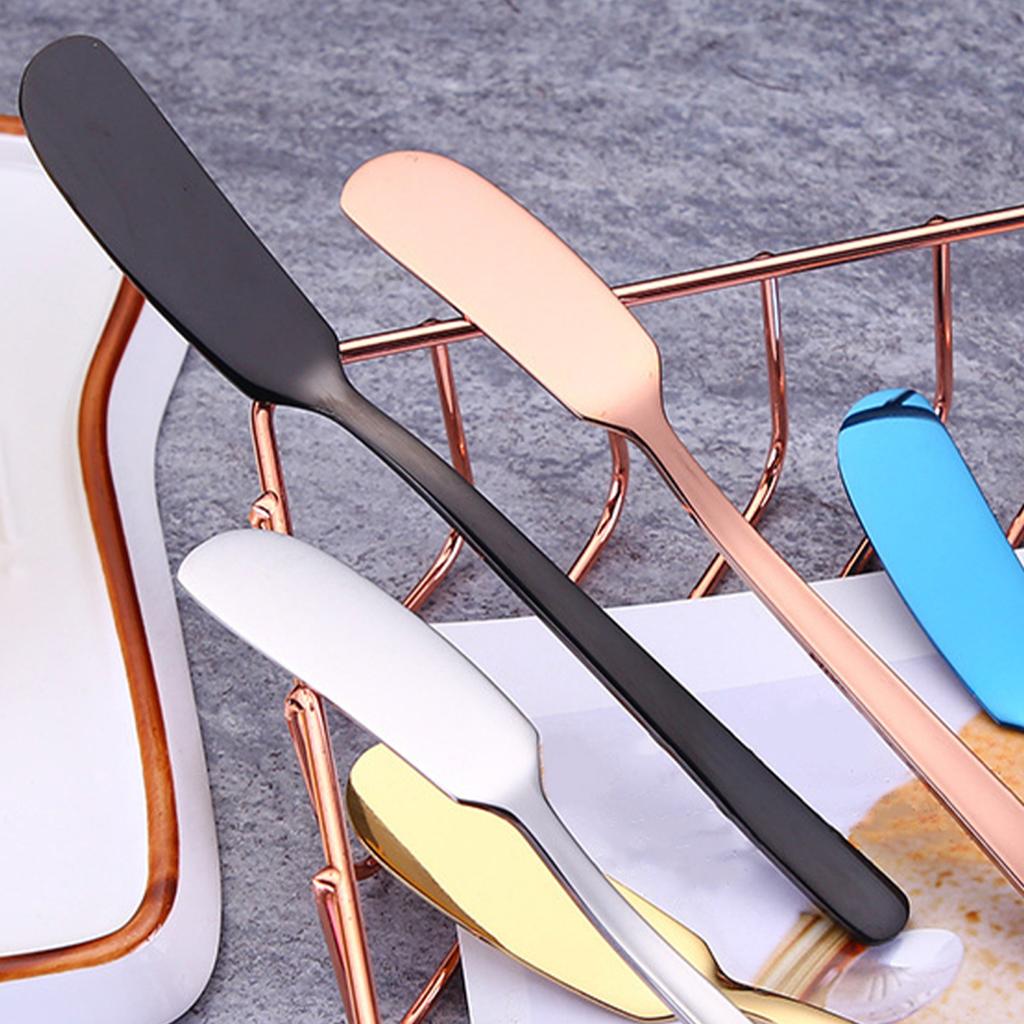 Разбрасыватель варенья Легко держать Широко применяемый портативный нож для разбрасывания масла для торта