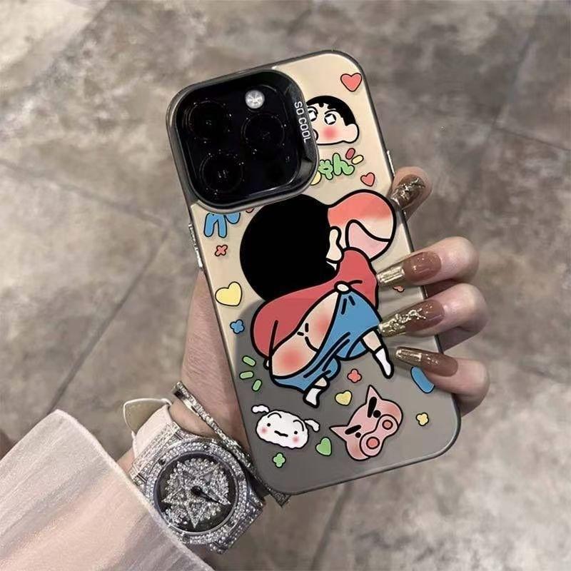 Xiaoxin подходит для iPhone13promax чехол для iPhone 14 новый 15puls мультяшный xsmax лазерный