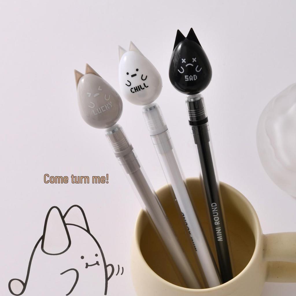 Cross-Border Magnetic Levitation Cartoon Planet Capybara Signature Pen with Rotating Cap and 0.5 Needle Tip